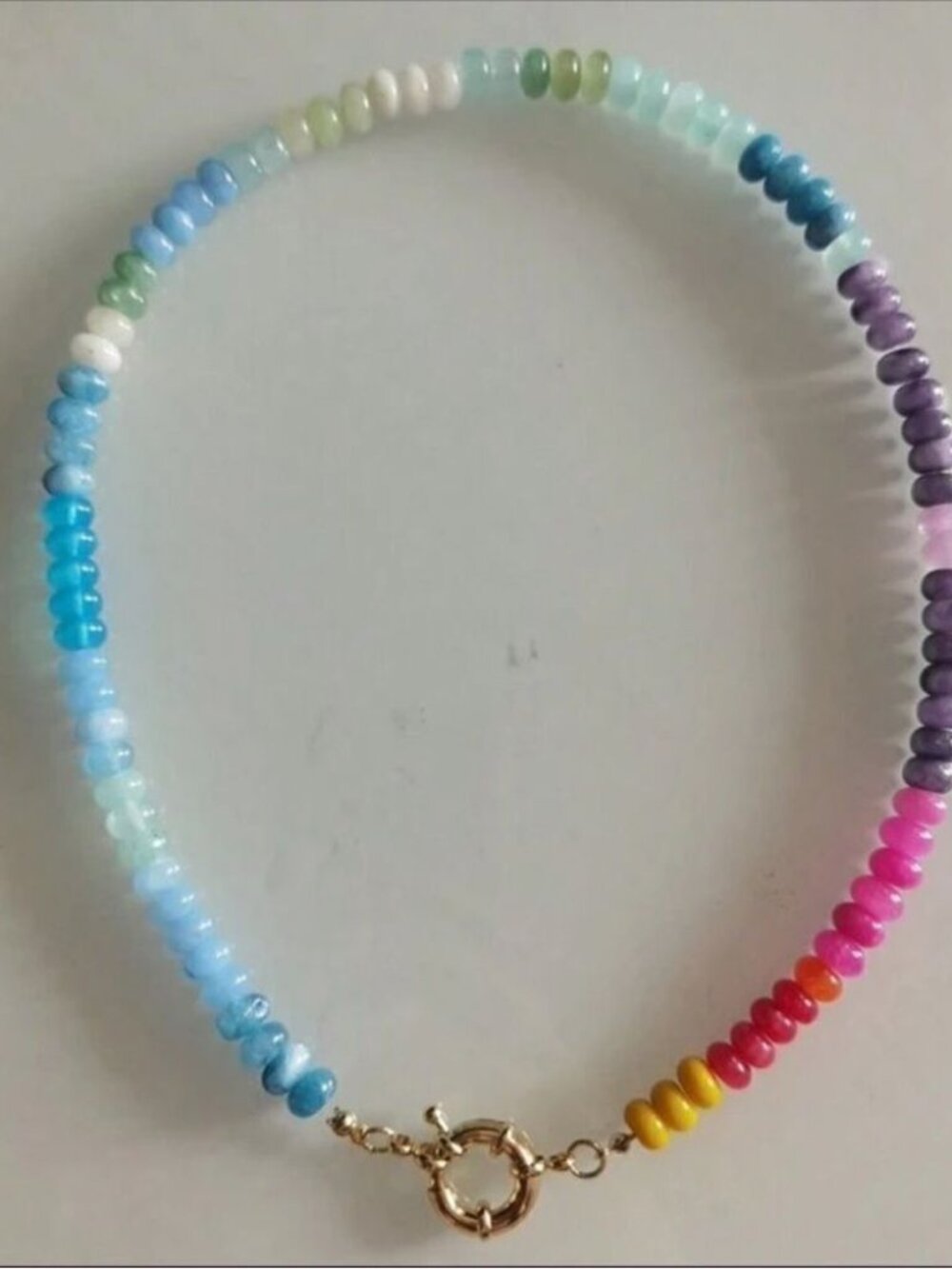 MulticolorBeaded NecklaceN950